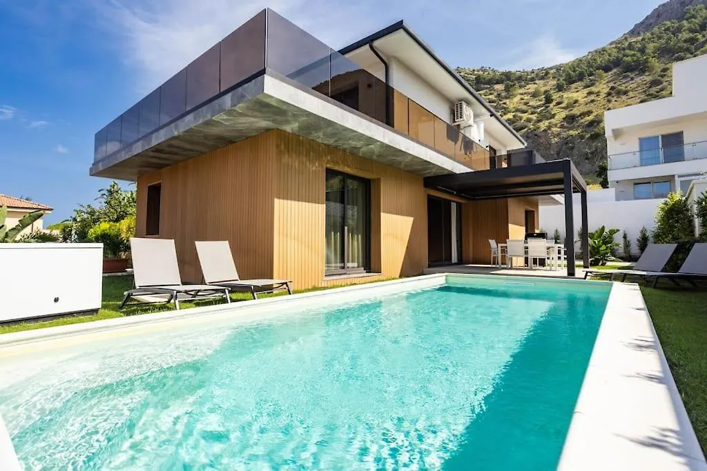 Luxury Jacuzzi Villa Nettuno Palermo